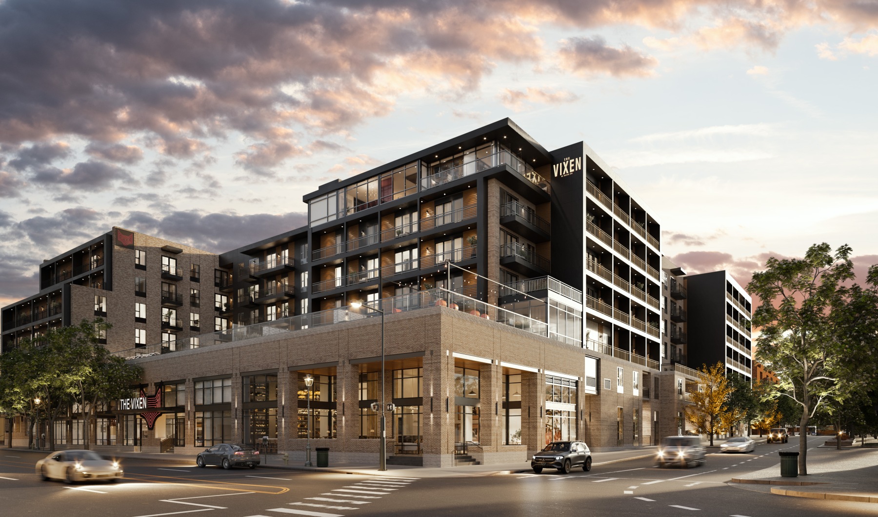 a building with a lot of windows