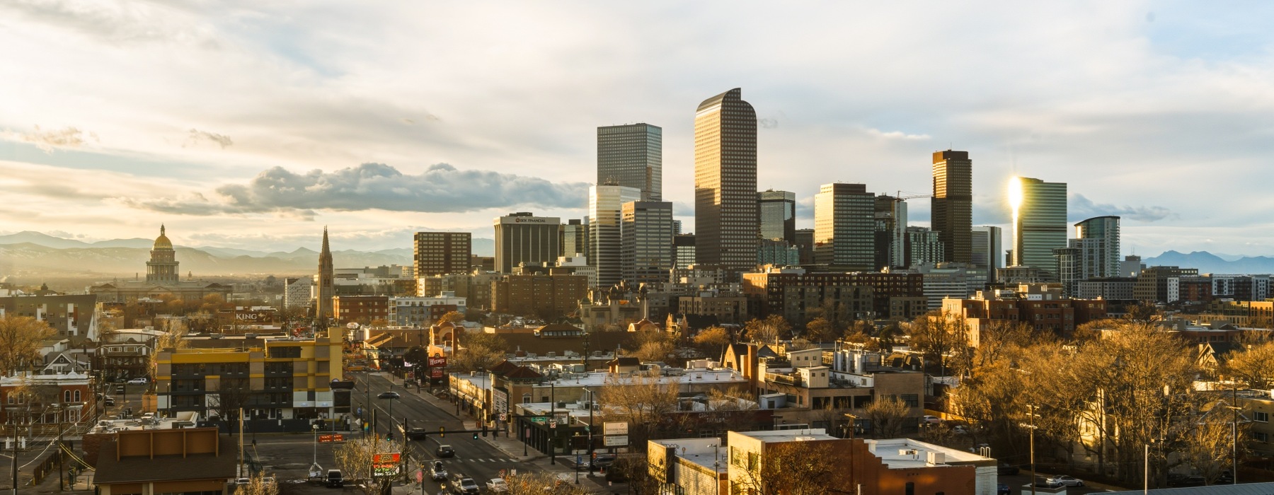 Denver City Skyline